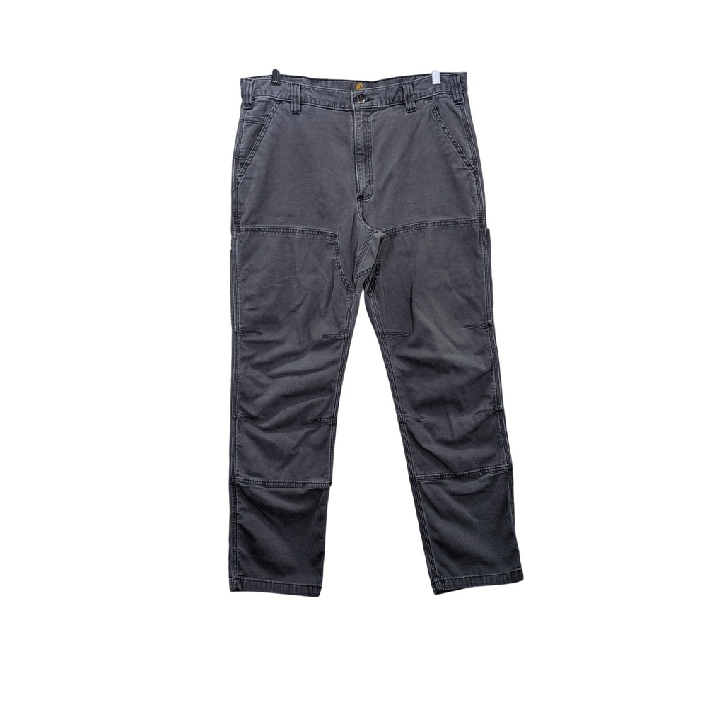 Carhartt Rugged Flex Rigby Double Knee Pants Mens 36x32 Shadow Gray